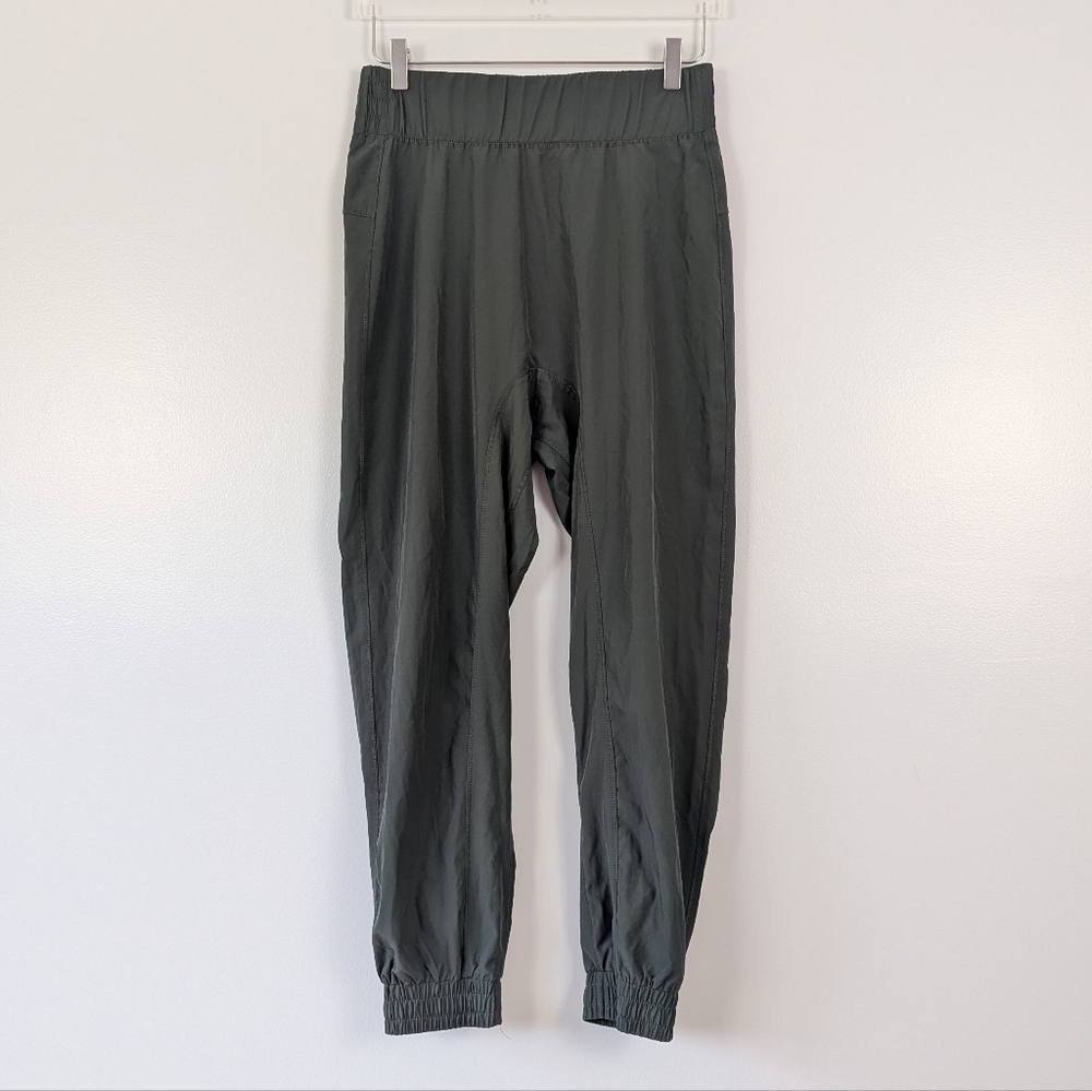 Boutique Green Gray Harem Jogger Pants Small